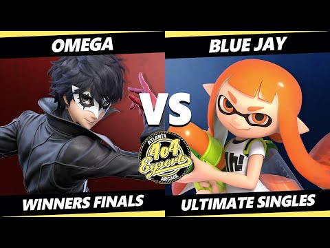 4o4 Smash Night 37 Winners Finals - omega (Joker) Vs. Blue Jay (Inkling) SSBU Ultimate Tournament