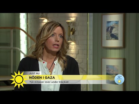 Nöden i Gaza – 2 miljoner lever under blockad - Nyhetsmorgon (TV4)