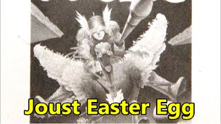 Joust Easter Egg (Atari 7800) The No Swear Gamer