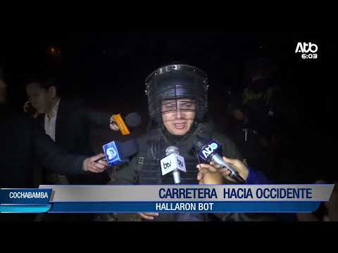 Policía despeja bloqueo en Vinto tras operativo en la zona del río K’hora