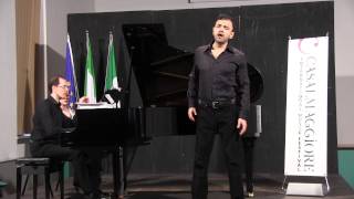 15 July 2015 - 17.45 - Daniel Catán Aria di Neruda - Hugo Vera; Nicola Mottaran, pianoforte