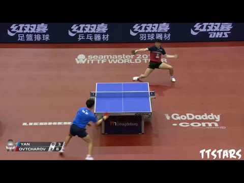 DIMITRIJ Ovtcharov vs YAN An (German open 2017) Round 2
