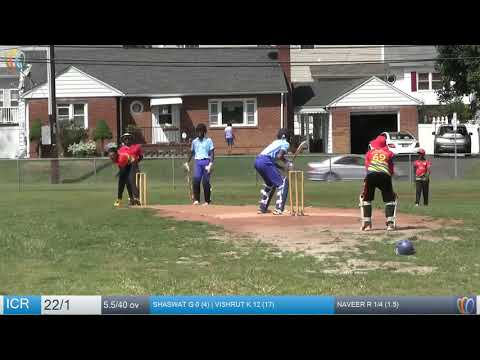 Cricademy Live EYCL U16 Semi Final - Indoor Cricket USA Vs Queens United CA