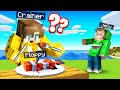 I Made CRAINER EAT FLOPPY… (Minecraft Squid Island)