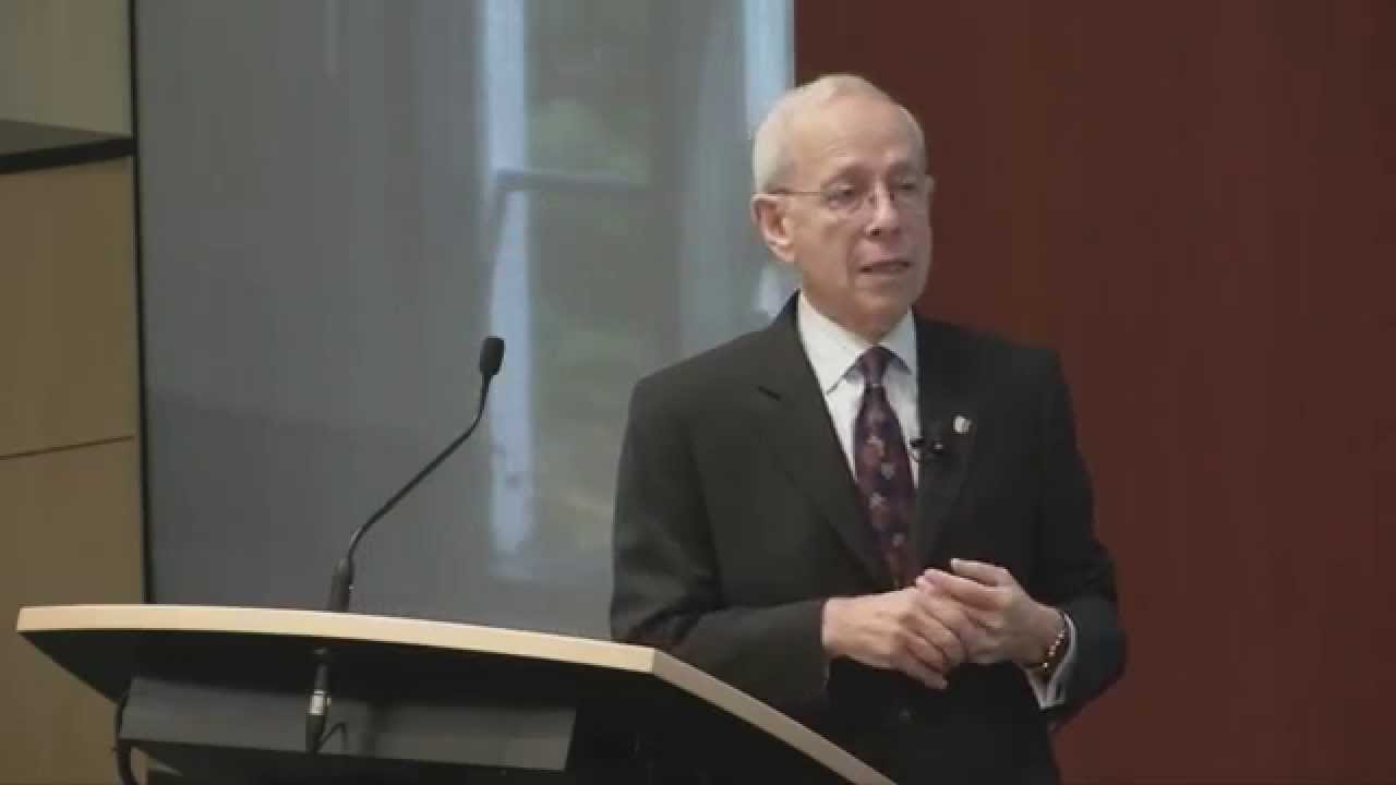 Bernstein Lecture 2014 | Donald Horowitz, Federalism for Severely Divided Societies
