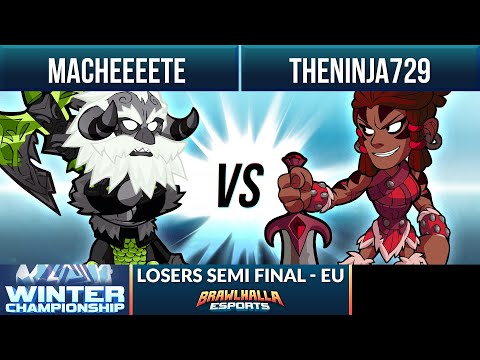 Macheeeete vs TheNinja729 - Losers Semi Final - Winter Championship 1v1 EU