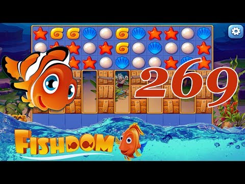 Fishdom Level 269 [ +161 Lightning in Level ]