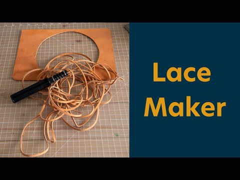 The Leather Element | Leather Lace Maker