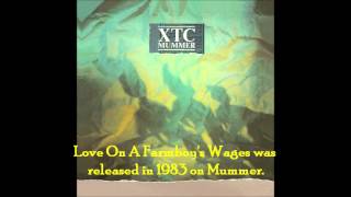 XTC - Acoustic Medley (Senses, Grass, and Farmboy) 1989