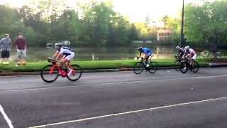 preview picture of video 'Marietta Tuesday Night Crit at West Oak. April 21, 2015'