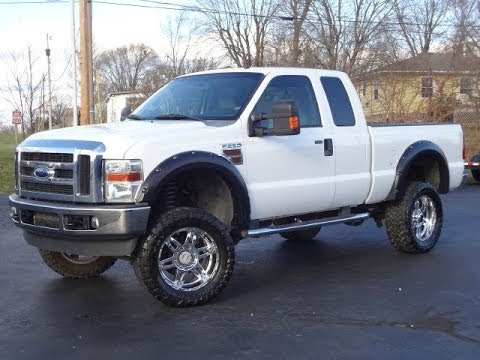 2008 Ford F 250 Lariat 4x4 6 4L POWERSTROKE LIFTED SOLD!!! 79K MILES!!!