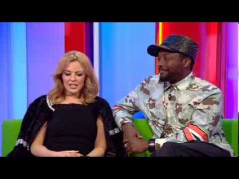 Kylie Minogue will.i.am BBC The One Show 2014