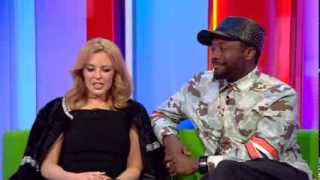 Kylie Minogue will.i.am BBC The One Show 2014