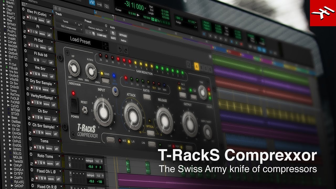 T-RackS Comprexxor - The Swiss Army knife of compressors - YouTube