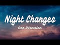 One Direction Night Changes Lyrics