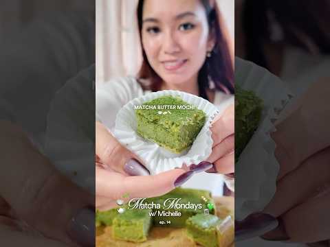 the BEST matcha butter mochi recipe 🍵🧈🍡