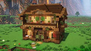 Minecraft: How to Build Medieval Flower Shop | Medieval Build Tutorial