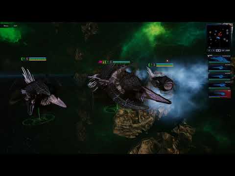 Battlefleet Gothic  Armada 2 Tyranids vs Tau Merchant Fleet    4K/60Fps