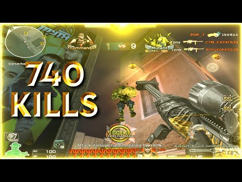 CrossFire West: Barrett-Beast-Golden Dragon - Hero Mode X Gameplay