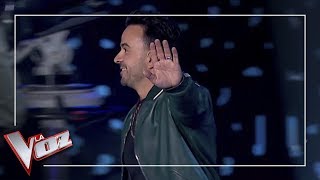 Luis Fonsi se enfada con Antonio Orozco | Momentazos | La Voz Antena 3 2019