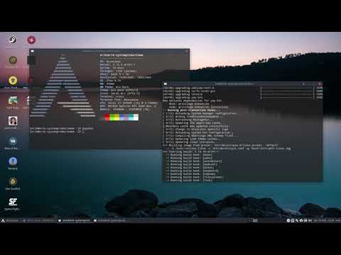 ArcoLinux : 2646 Updating a 3 months old ArcoLinux system - update video