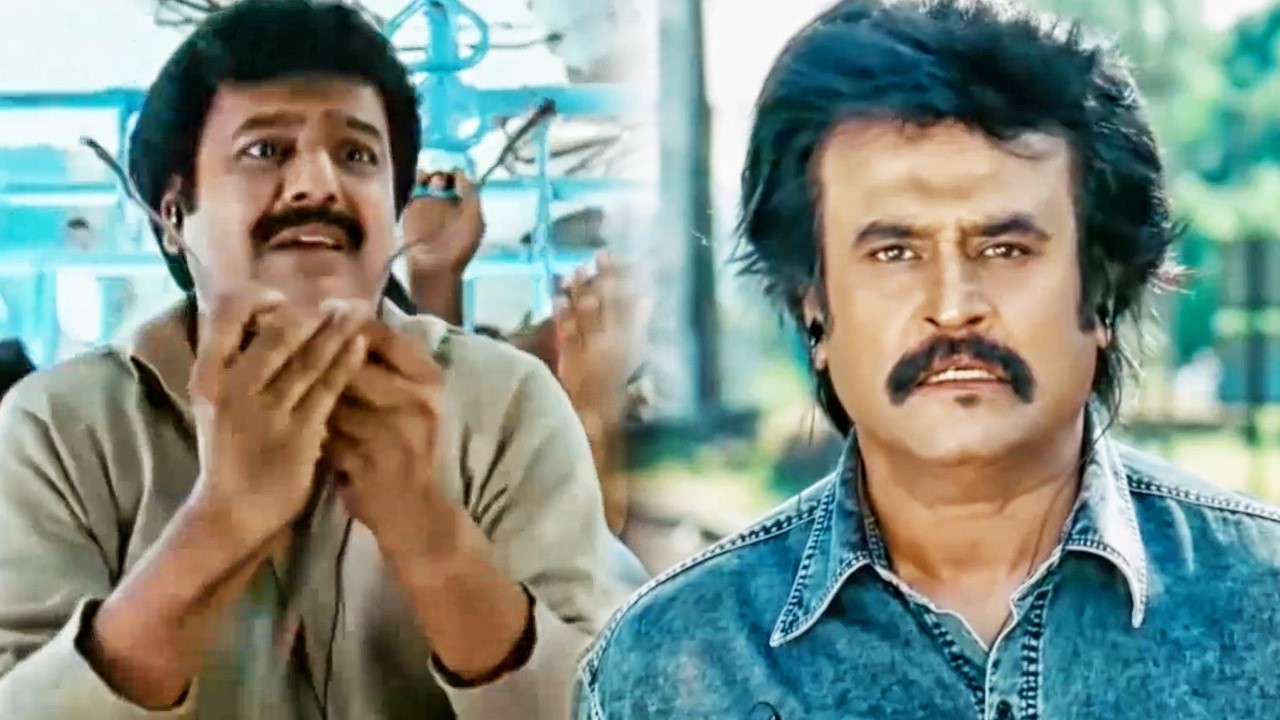 विवेक के हाथ से ट्रेन की चैन टूट जाती है | Sivaji The Boss फिल्म क