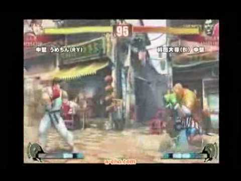 SF4:Umechin (Ry) vs Maeda Taison (Bi) - Qualifiers - Japan National Tournament