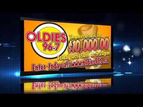 Oldies 96.7 Is Giving Away $10,000.00 on October 30th, 2015