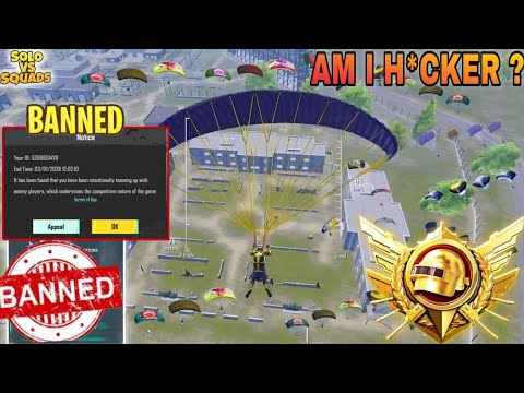 Omg!😱 I GOT  BAN FROM PUBG 🥵 EVERYONE SHOULD WATCH THIS GAMEPLAY 🔥SAMSUNG,A7,A8,J4,J5,J6,J7,J2,J3,XS