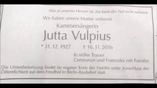 Jutta Vulpius singt Agathe: