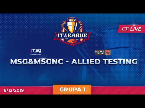 IT LIGA, 4. KOLO, GRUPA 1, MSG&MSGNC - ALLIED TESTING