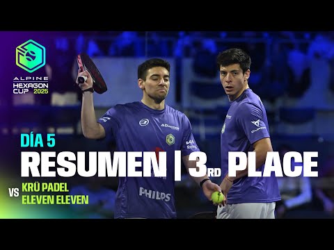 Highlights 3rd place | Team Bella Puerto Rico vs Advantage Padel Team men | Hexagon Cup 2025