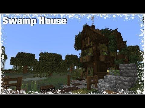 Minecraft 1.14 - How to Build a Swamp Biome House!