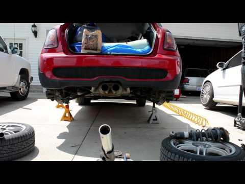R56 Gets Coilovers!