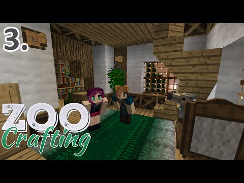 ZooCrafting ~ Ep. 3 (Setting out on an ADVENTURE with Eneija!)
