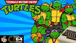 TEENAGE MUTANT HERO TURTLES – Commodore 64 (1990) | Classic Side-Scrolling Ninja Action
