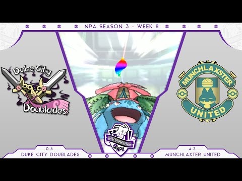 NPA Season 3 Week 8 Duke City Doublades (0-6) v Munchlaxter United (4-3)