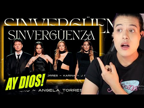 Emanero, Karina, J mena, Angela Torres - SINVERGÜENZA  | Reaccion Vocal Coach Ema Arias