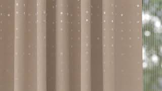Комплект штор «Фиорисен (бежевый)» — видео о товаре