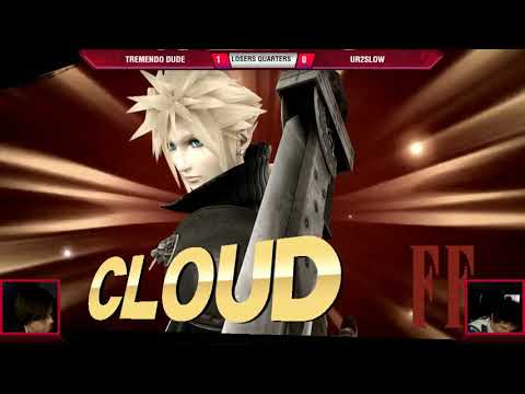 VS Weekly 8/23/18 - Losers Qtrs - Tremendo Dude (Cloud) vs Ur2Slow (Sonic) - Smash 4