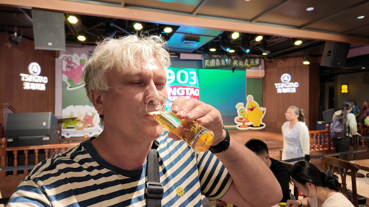 Пивоварня Циндао. Tsingtao - самое известное китайское пиво в мире