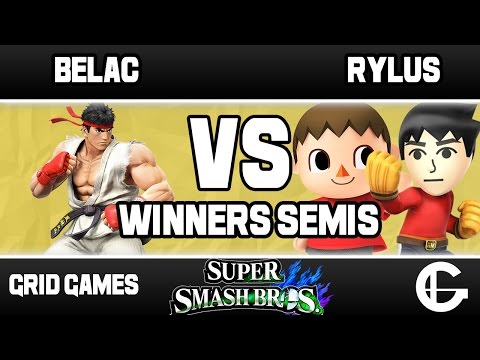 belaC (Ryu) VS Rylus (Villager/Brawler) | Grid WiiU BiWeekly Winners Semis