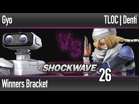 SW 26 Wii U - Gyo (ROB) vs TLOC | Denti (Sheik, Diddy) - Winners Bracket