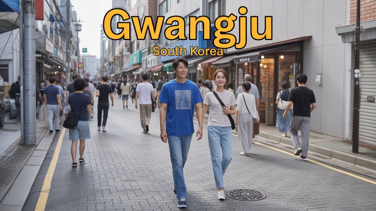 Exploring one of Gwangju Korea's Coolest Shopping Streets!