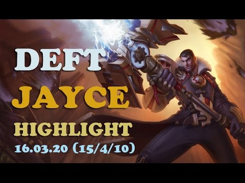 EDG Deft Jayce One Game Highlights (15/4/10)