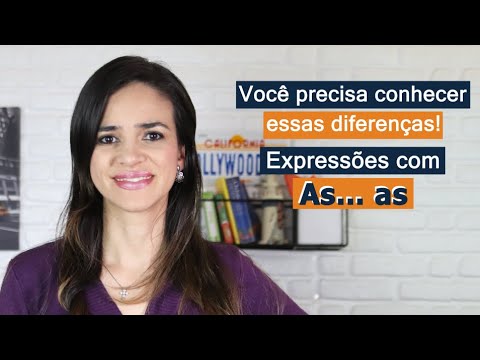 Como usar expressões com as … as em Inglês?