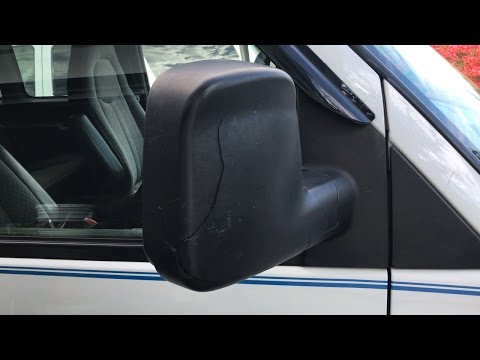 2003 to 2015 GMC Savana or Chevy Express Van Side Mirror Replacement