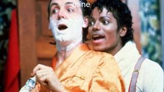 Paul Mccartney & Michael Jackson - The girl Is mine video