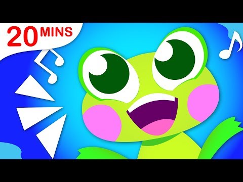 The Singing Frog Word Play |  5 Little Puppies | Princess Songs and + by Little Angel