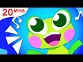 The Singing Frog Word Play 5 Little Puppies Princess Songs And By Little Angel